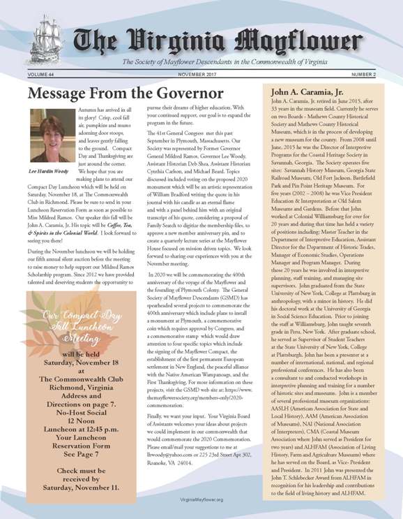 Cover image of Fall 2017 newsletter